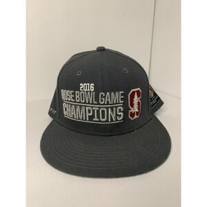 STANFORD CARDINAL Football NIKE Dri Fit SNAPBACK Hat 2016 Rose Bowl